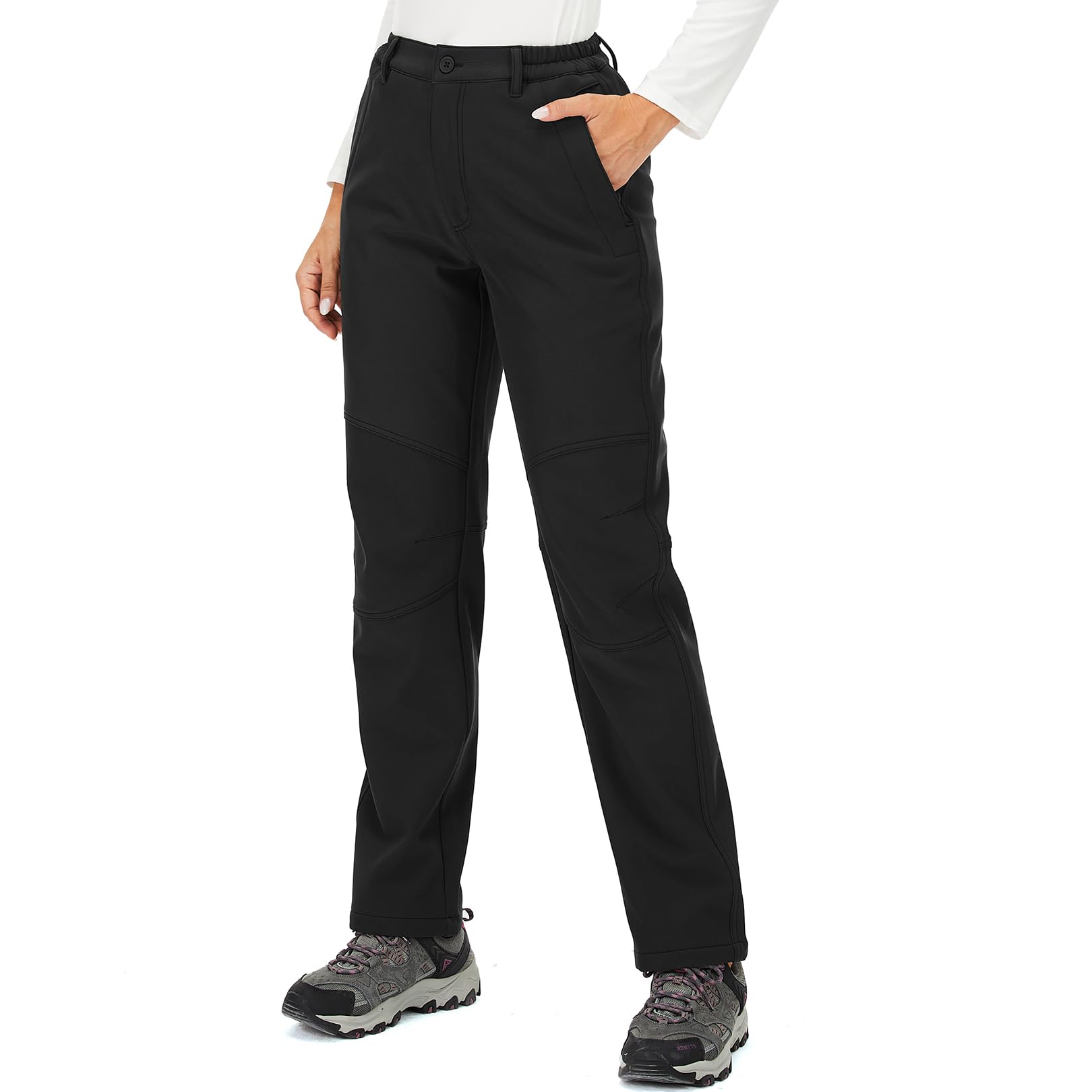 Toomett women's snow pants with waterproof coating for cold-weather protection and dry warmth.