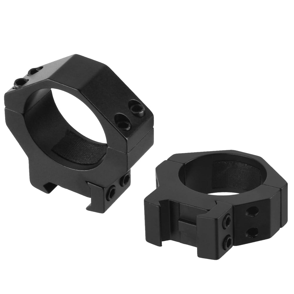 ToopMount rings mounted on a 20mm rail showing compatibility