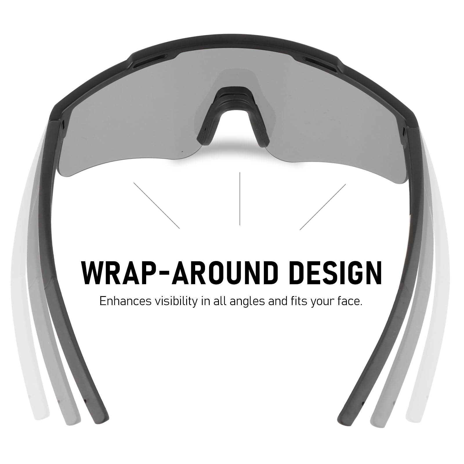 ToopMount yellow lens suits foggy mornings for clearer perception.