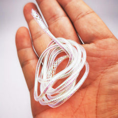 TOOYFUL holographic-effect tubing close-up shows vivid flash.