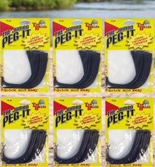Six 15-count packages totaling 90 pieces for multiple fishing trips