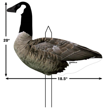 Top Down Decoys CV246-12 matte finish reduces glare on bright days.