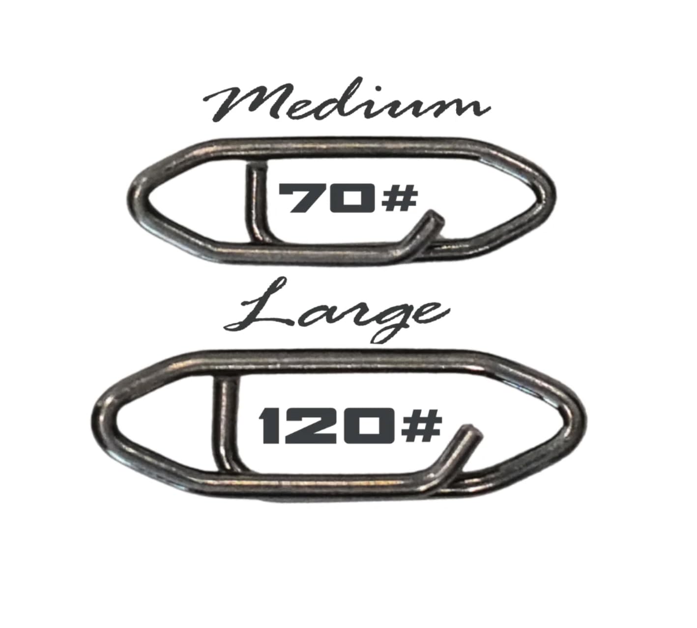 Top Water offshore speed clip large pack ready for big game rigs and heavy lures.
