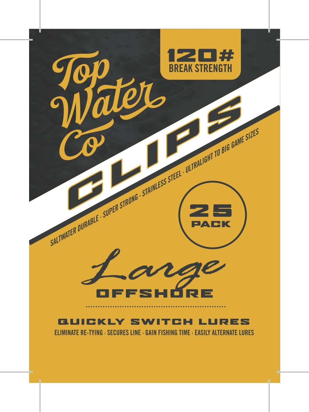Top Water speed clip demonstrates fast lure changes to save time between casts.