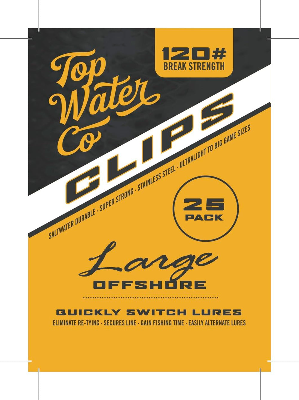 Top Water speed clip demonstrates fast lure changes to save time between casts.