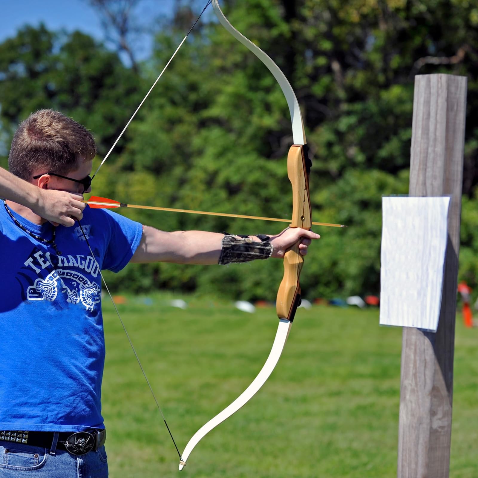TOPARCHERY 500 spine arrow dynamics for compatibility with multiple bows