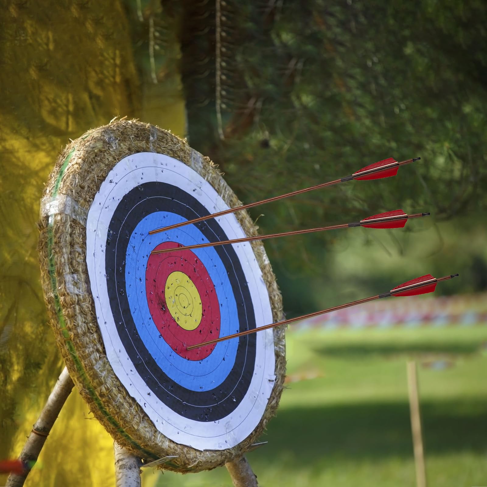 Toparchery 500 spine practice arrows suited for target and hunting prep