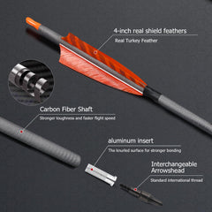 Toparchery adjustable nocks fit a variety of bows for quick setup