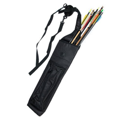 TOPARCHERY Archery back canvas arrow quiver back-mount keeps hands free on hikes