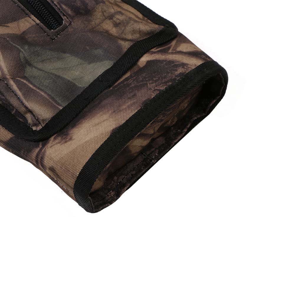 Toparchery canvas quiver with front pockets keeps essentials accessible during hunts
