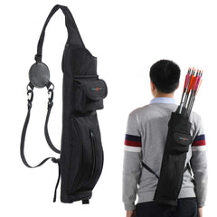 TOPARCHERY archery back quiver worn on back for hands-free shooting