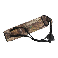 Toparchery archery back quiver strap system keeps quiver secure and adjustable