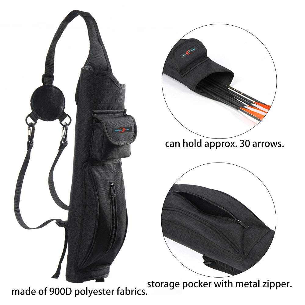 TOPARCHERY right-handed use quiver versatile for different shooters