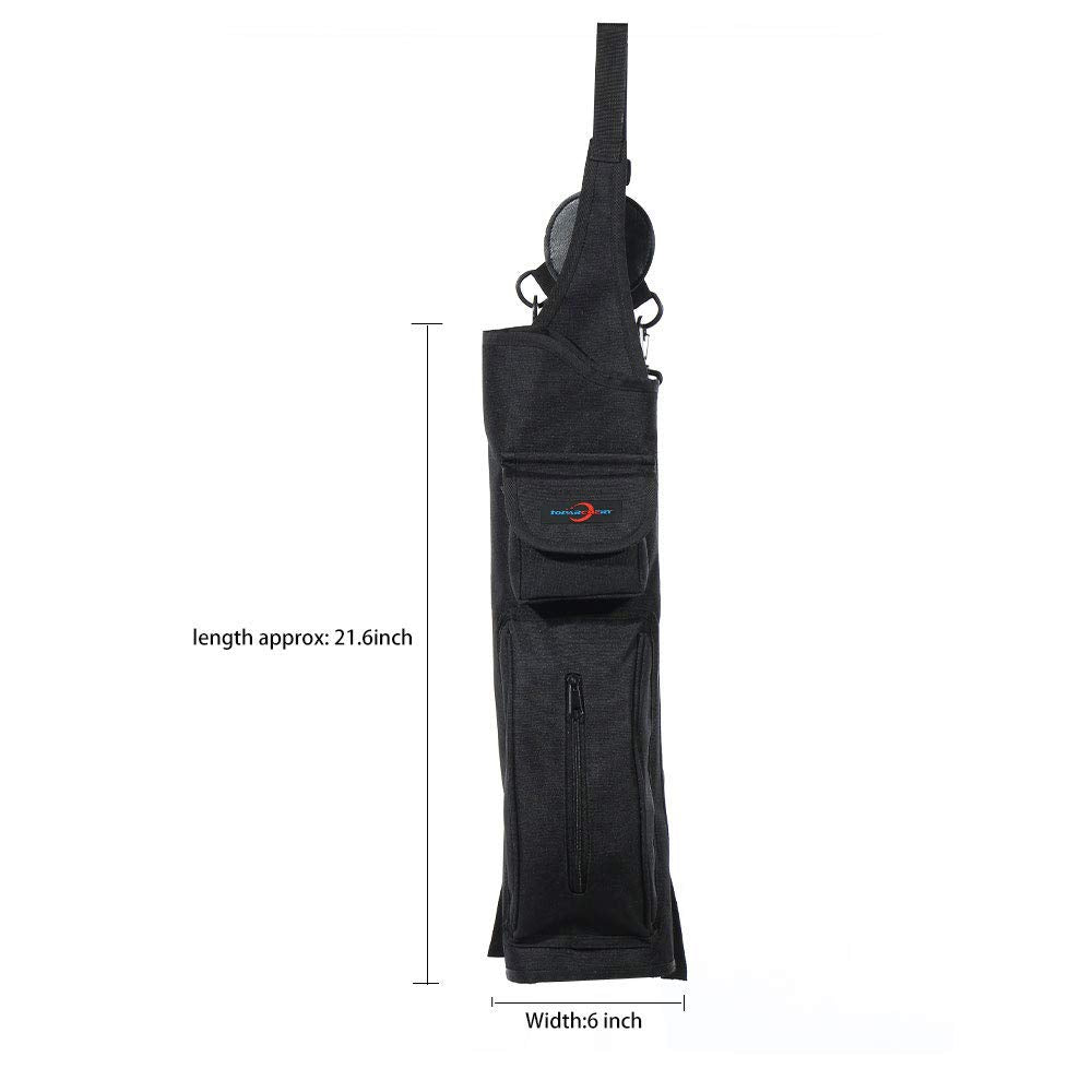 TOPARCHERY archery shoulder strap design eases carrying and quick access