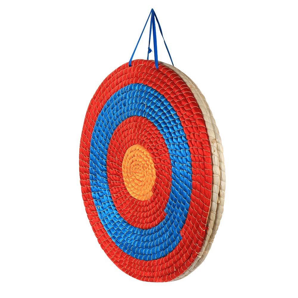 TOPARCHERY archery target 3 layers outer view shows durable straw construction for outdoor use
