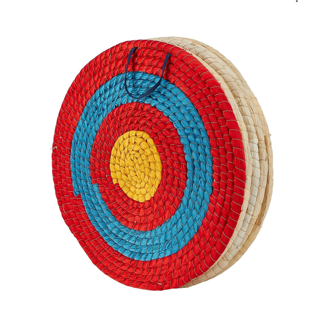 TOPARCHERY archery target 5 layers packaging image indicates portable, ready-to-go practice.