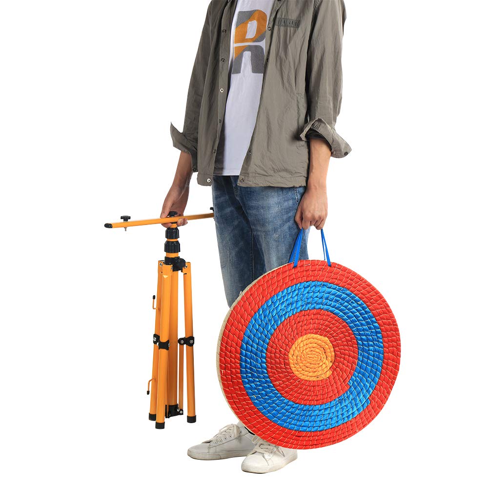 TOPARCHERY archery target ready for outdoor practice in varied settings