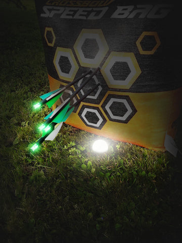 TOPARCHERY easy installation with pliers for inserting lighted nocks into shafts