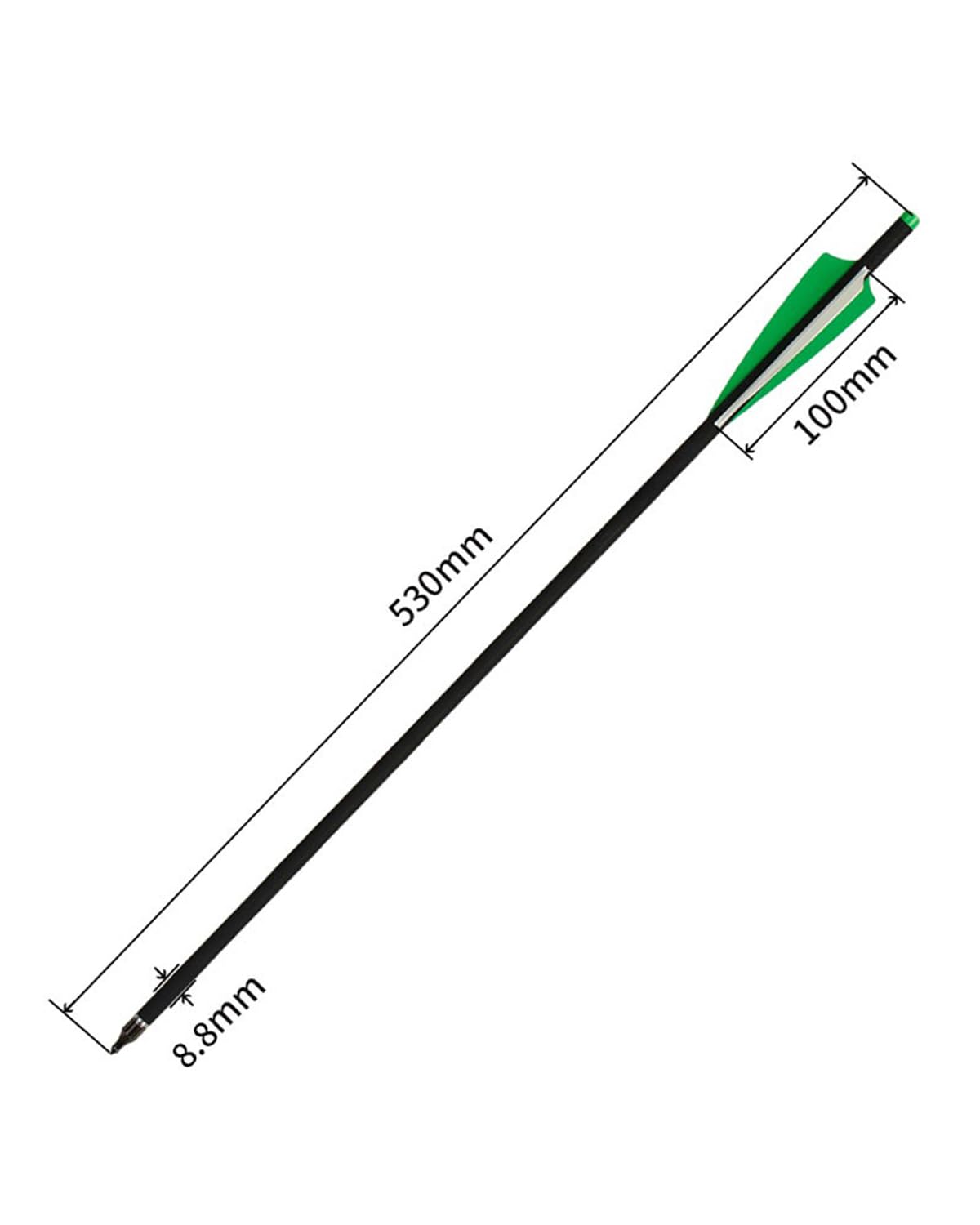 TOPARCHERY hunting arrows built for durability during long practice sessions