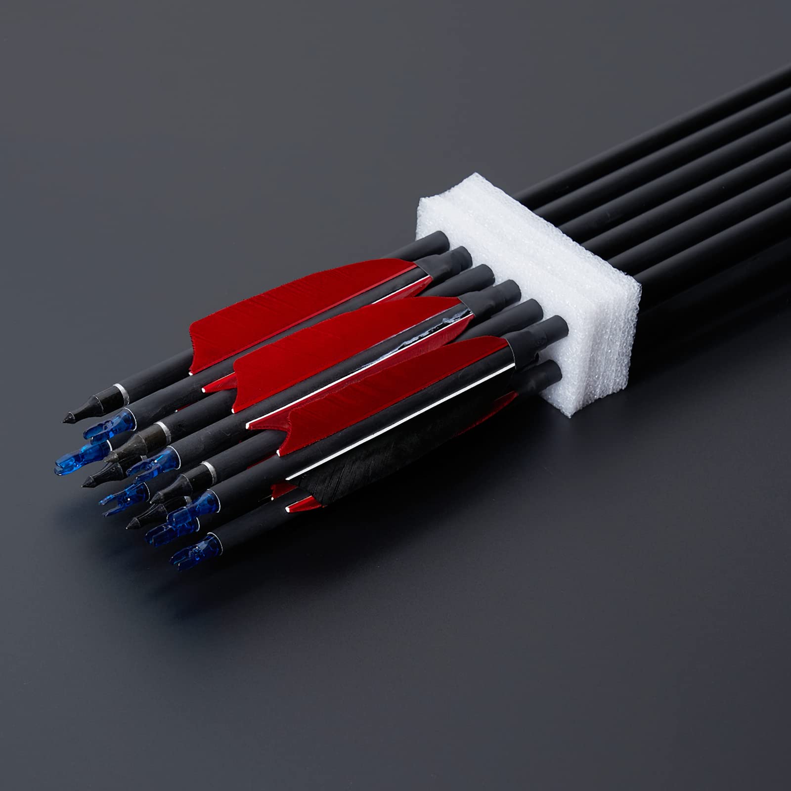TOPARCHERY Premium target-practice arrows designed for easy retrieval