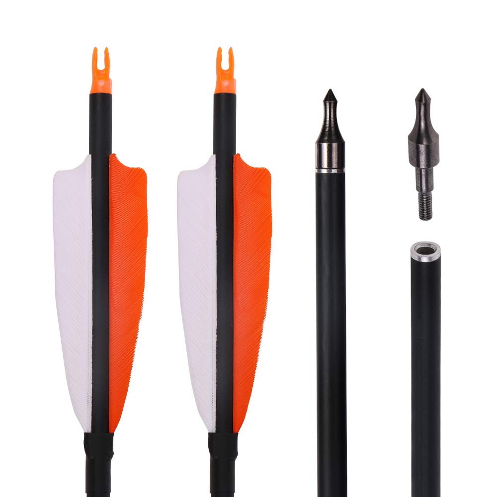 TOPARCHERY removable field tips 100-grain closeup view