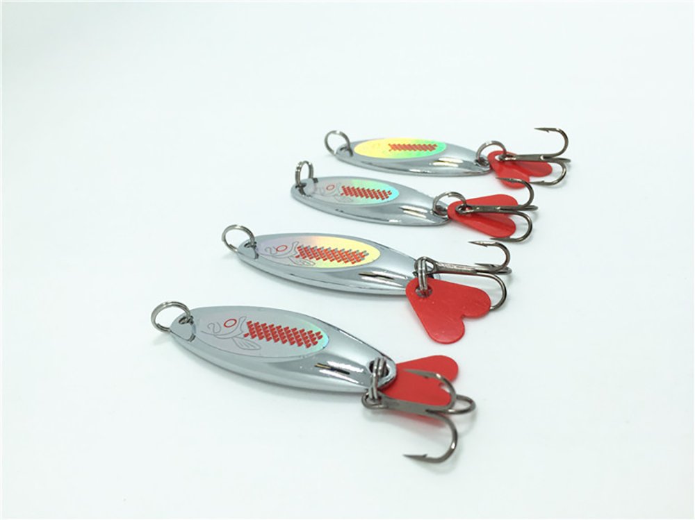PVC storage box included with fishing lure kit