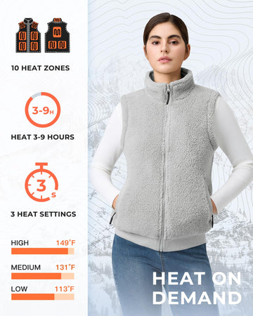 Topdot fleece stand collar detail for added neck warmth