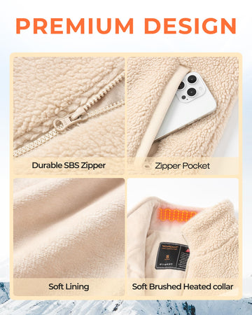 Topdot fleece stand collar detail adds stylish neck warmth.