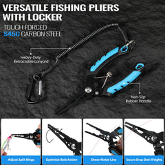TOPFORT fishing line cutter for quick line trimming