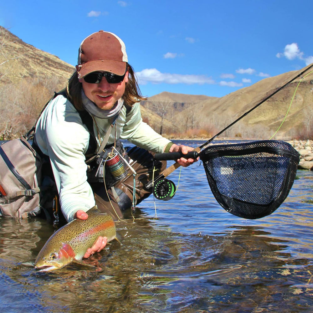 Compact portable fishing bag ready for outdoor adventures