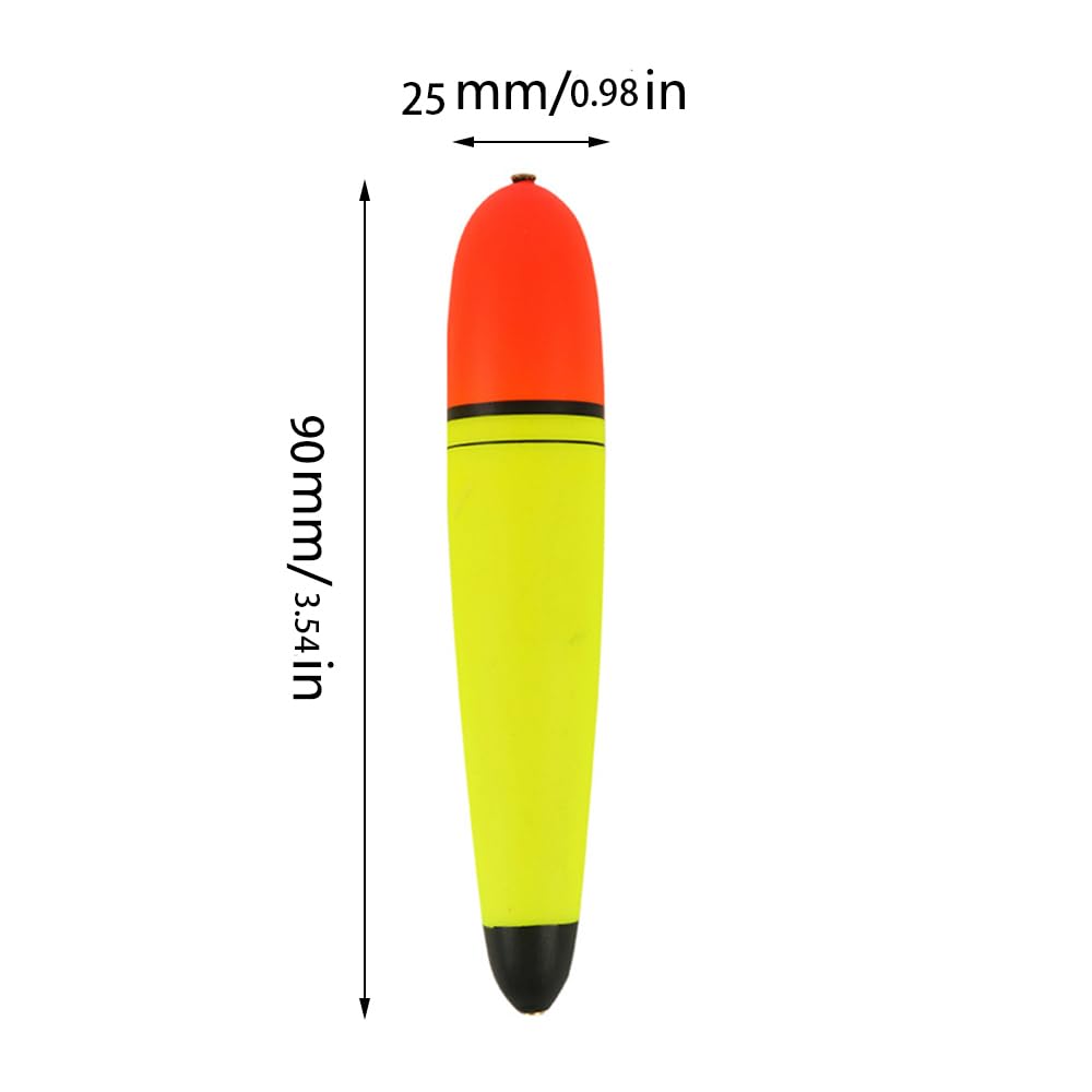 TopHomer bobbers fit standard lines for smooth slides and reliable performance.