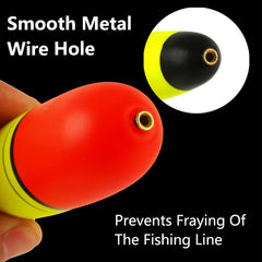 TopHomer bobbers in vibrant colors for high visibility and quick bite reads.
