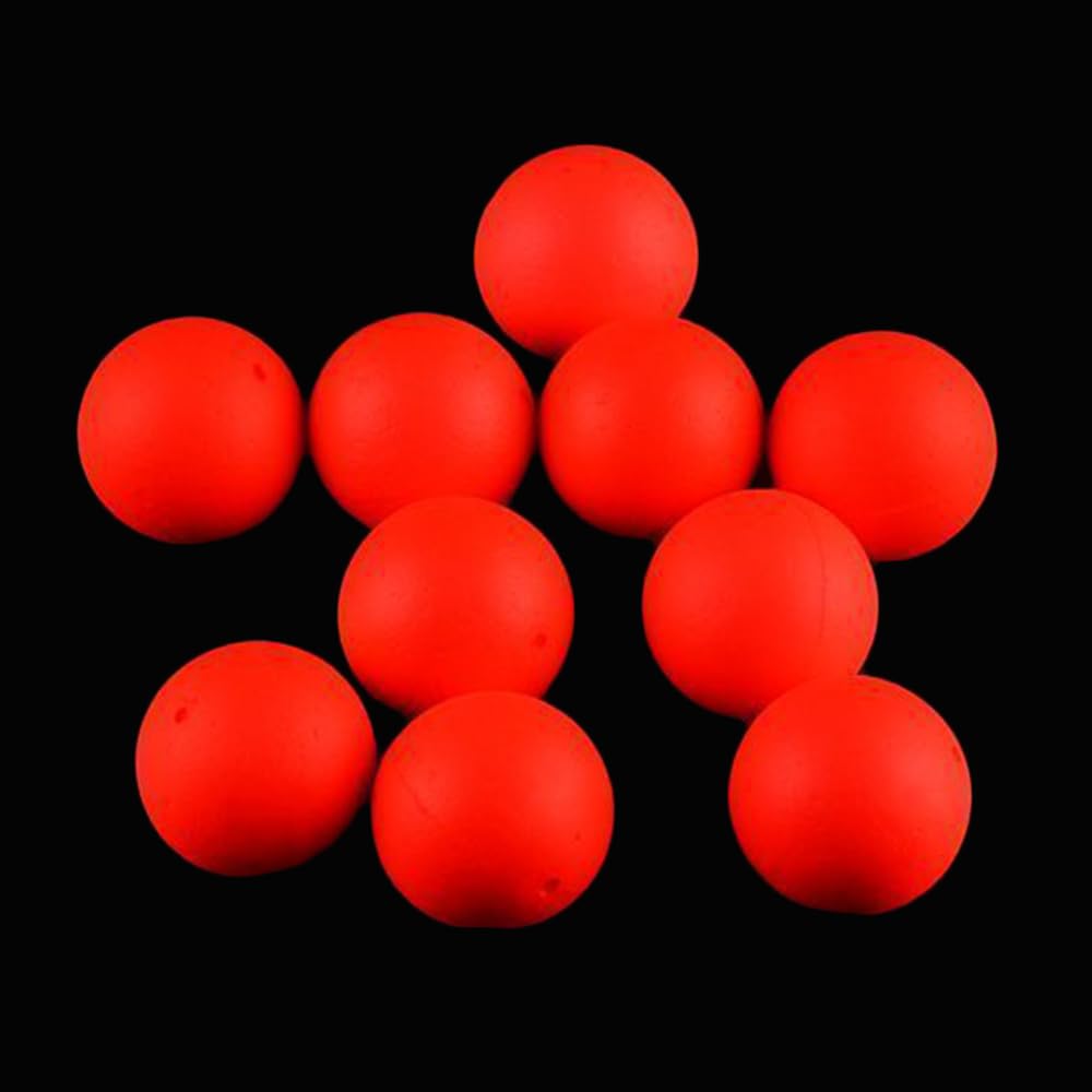 TopHomer fishing floats balls red offer high visibility for quick bite detection.