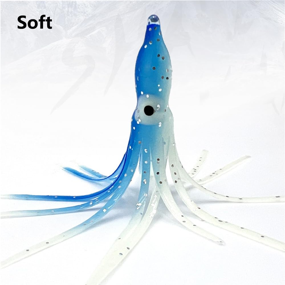 TopHomer glow-in-the-dark tails enhance night or deep-water visibility.