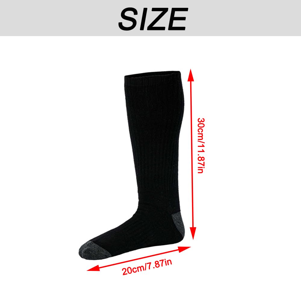 TopHomer heated socks battery compartment detail for long wear