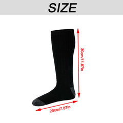 TopHomer heated socks battery compartment detail for long wear