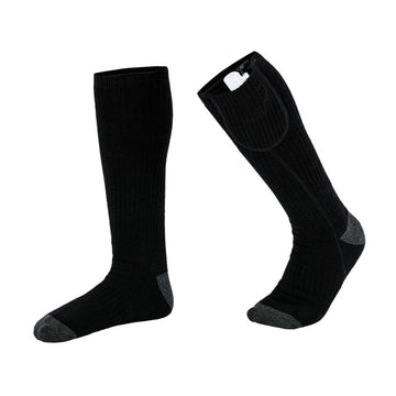 TopHomer heated socks breathable cotton close-up showing moisture-wicking comfort