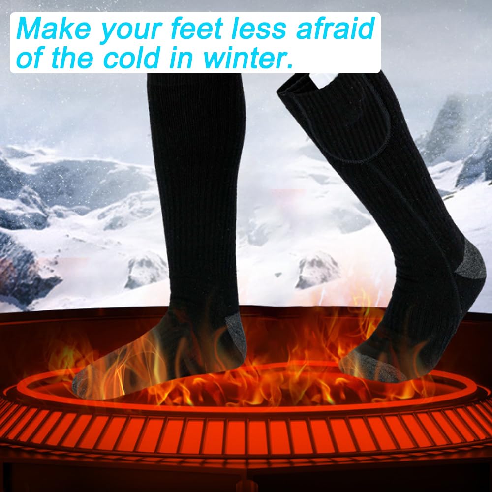TopHomer socks ready for skiing and snow hiking