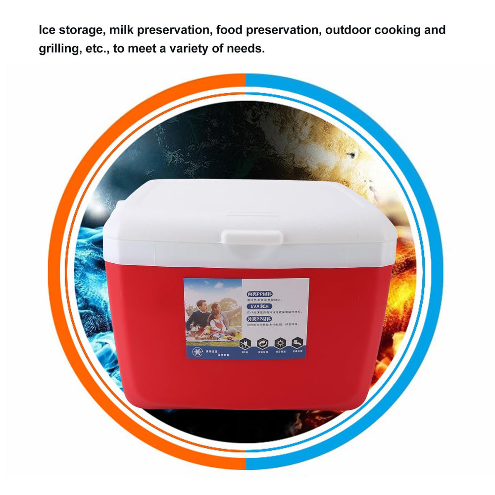 TOPINCN 13L durable plastic cooler withstands daily outdoor use