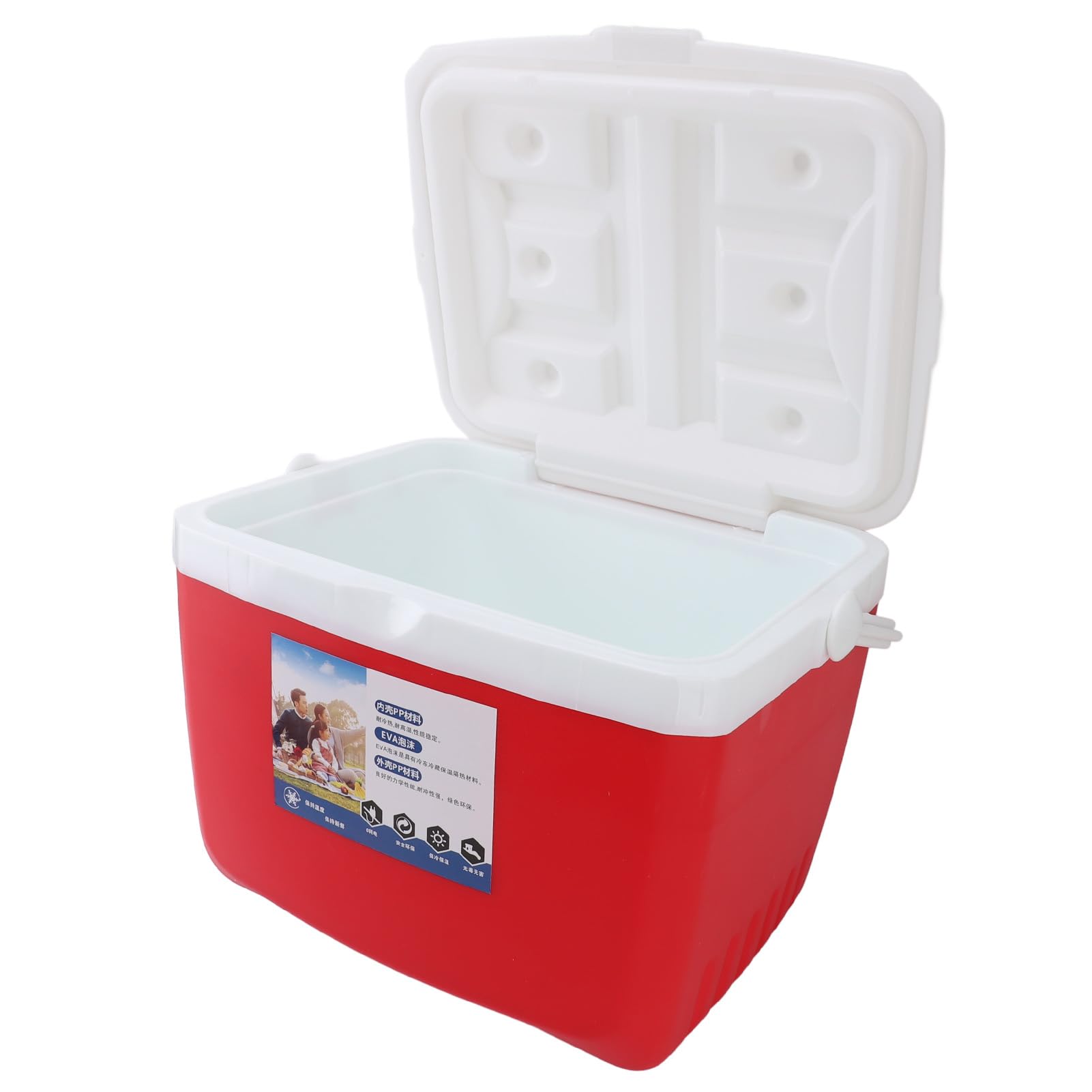 TOPINCN 13L cooler supports fishing trips with compact, sturdy design