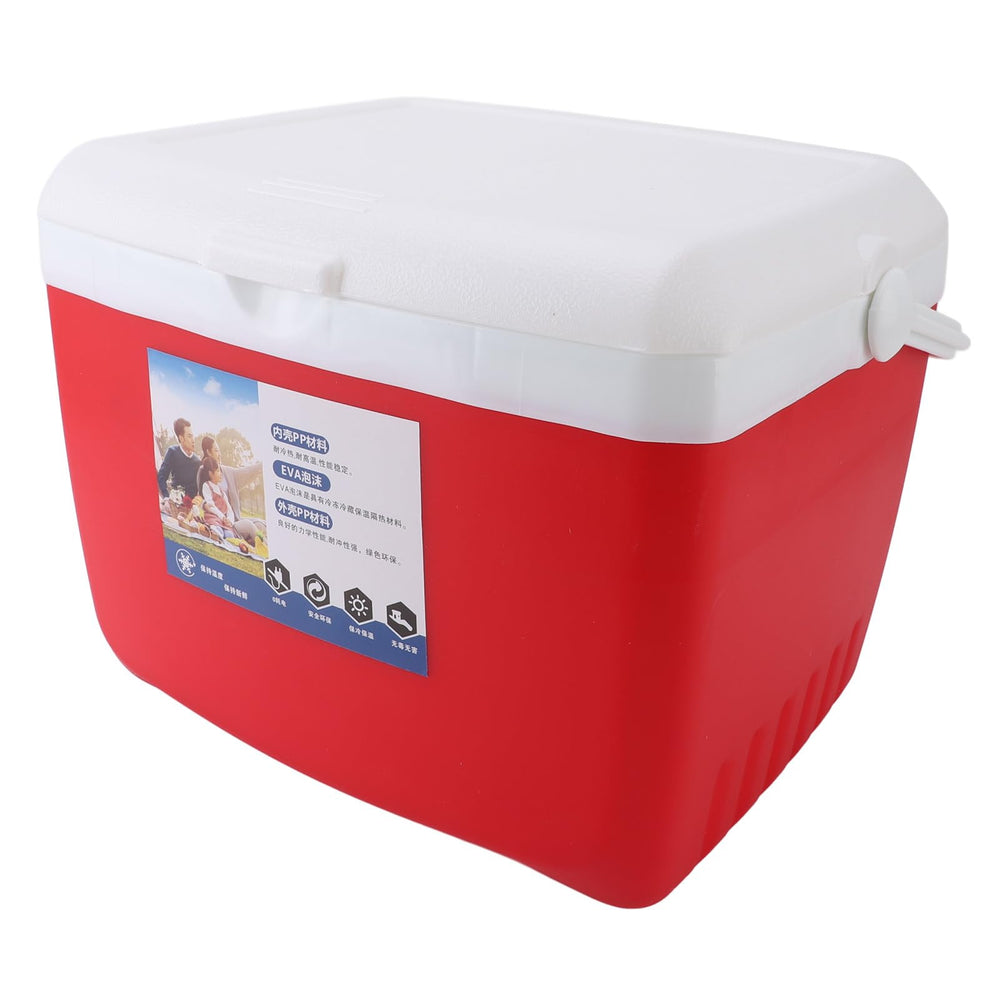 TOPINCN 13L insulated cooler red exterior adds vibrant outdoor style