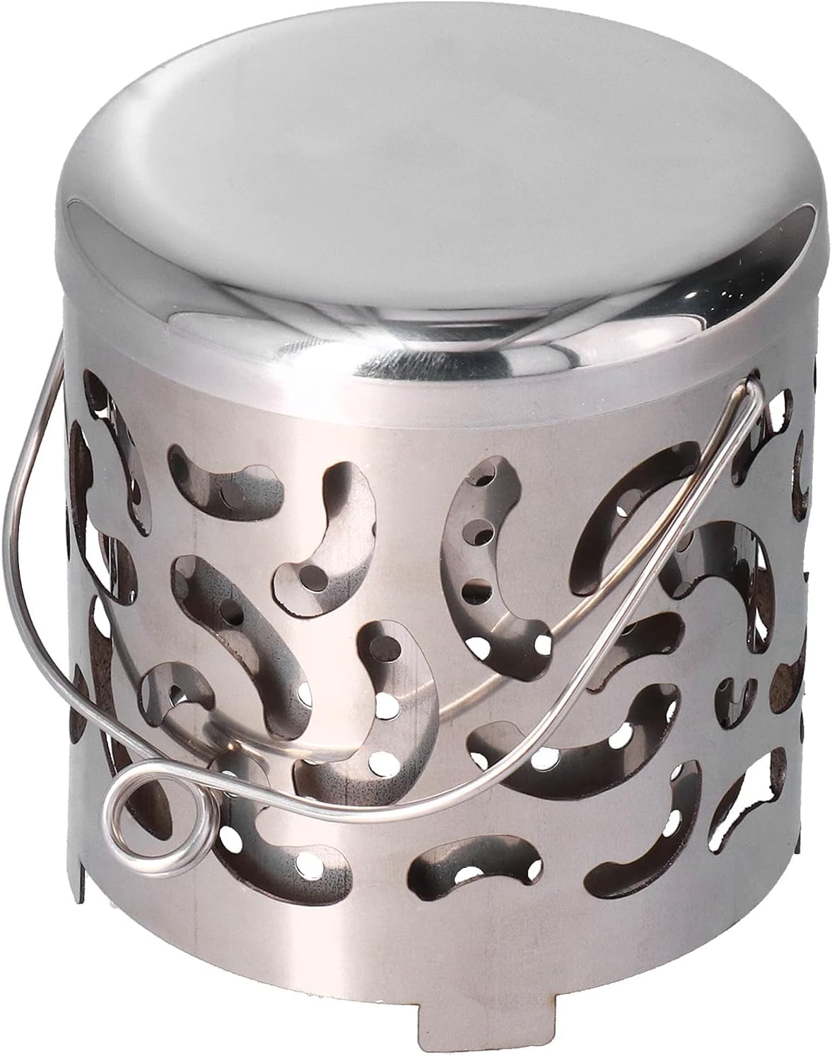 TopINCN camping heater cover front view for outdoor cooking warmth