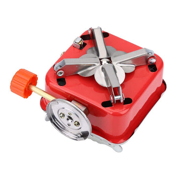Topincn camping stove uses premium metal for durable use.