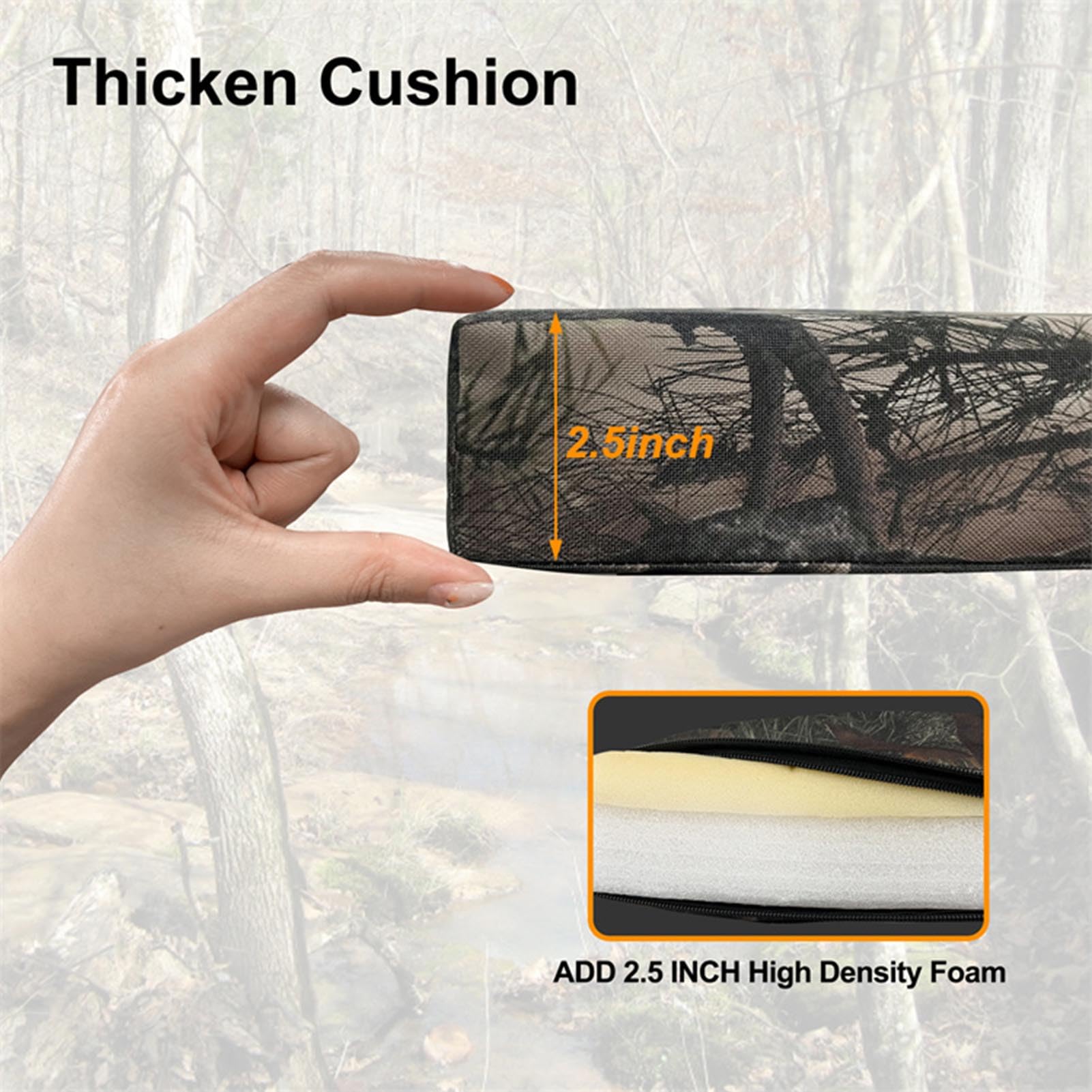 TOPINCN 600D Oxford fabric close-up demonstrates durable construction.