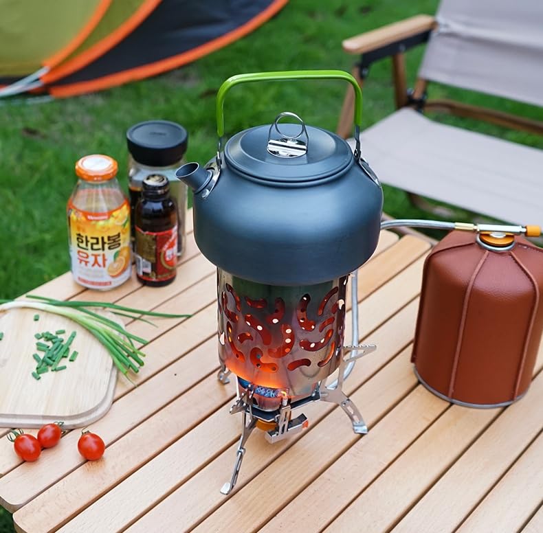 Sturdy stainless steel build withstands rugged outdoor use