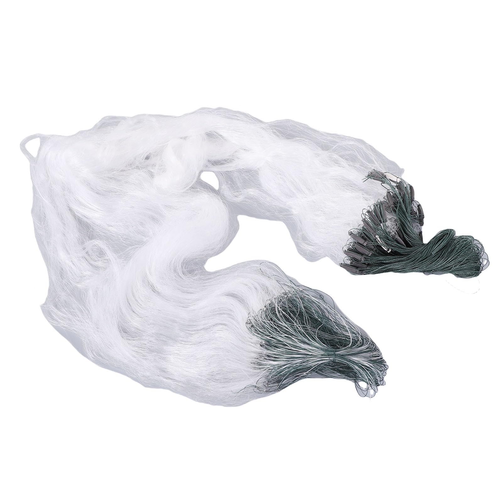 TOPINCN fishing net height 1.5m, ideal for shore and boat use.
