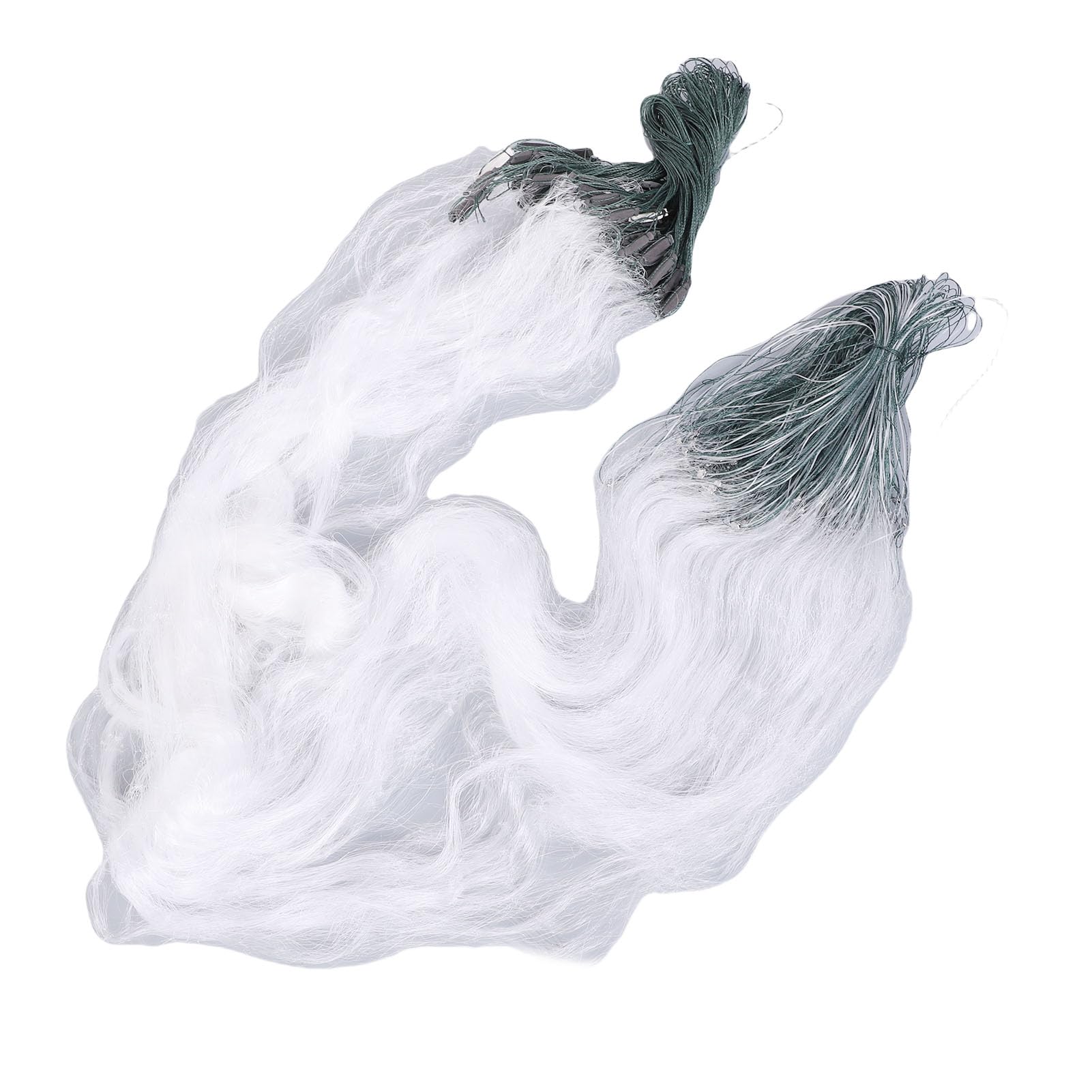 TOPINCN fishing net nylon mesh 50m for bait fishing and easy casting.
