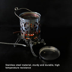 Lightweight, portable design with a handle for easy relocation