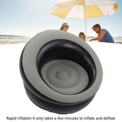 TOPINCN inflatable lounger with fast valve for quick setup.
