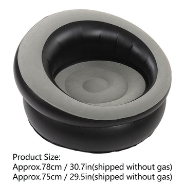 TOPINCN outdoor seat for beach or garden relaxation.